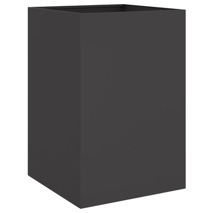 Planter Black 52x48x75 cm Cold-rolled Steel