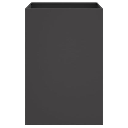 Planter Black 52x48x75 cm Cold-rolled Steel