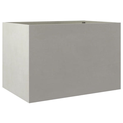 Planter Silver 62x47x46 cm Stainless Steel