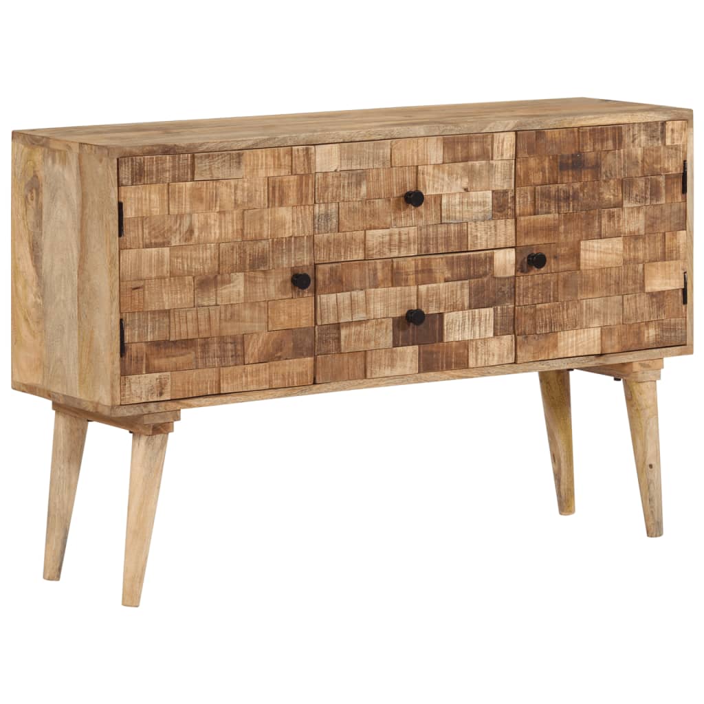 Sideboard 110x30x70 cm Solid Wood Mango