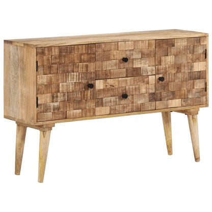 Sideboard 110x30x70 cm Solid Wood Mango