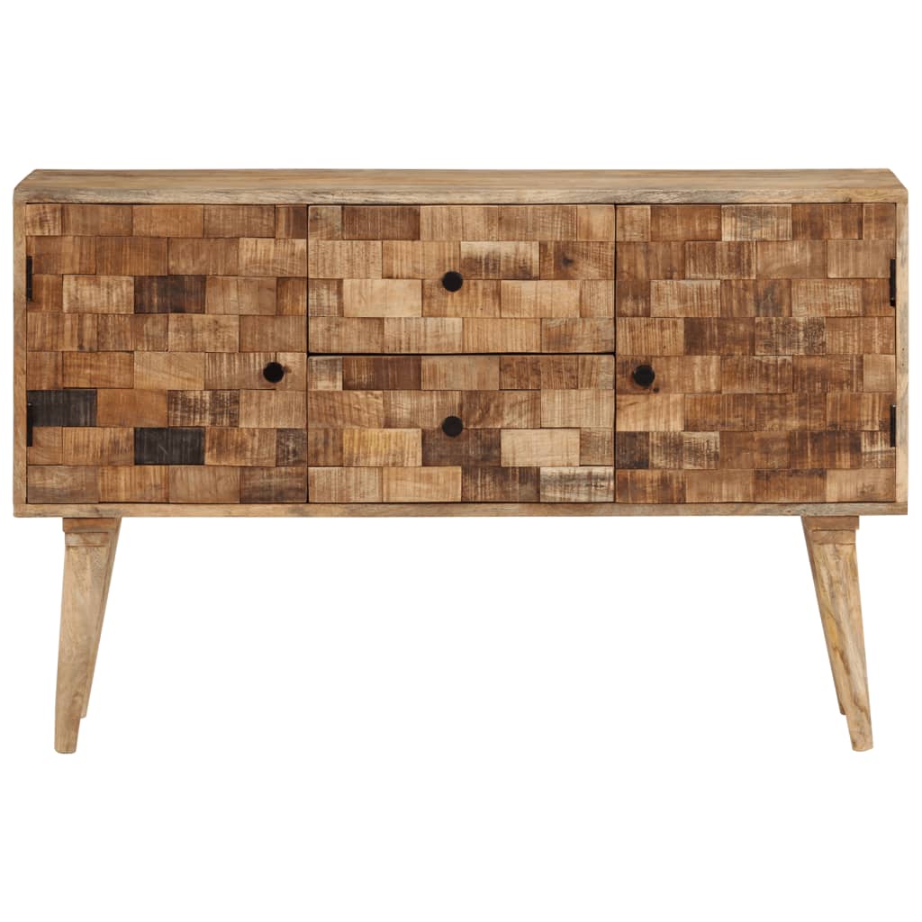 Sideboard 110x30x70 cm Solid Wood Mango