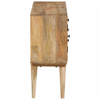 Sideboard 110x30x70 cm Solid Wood Mango