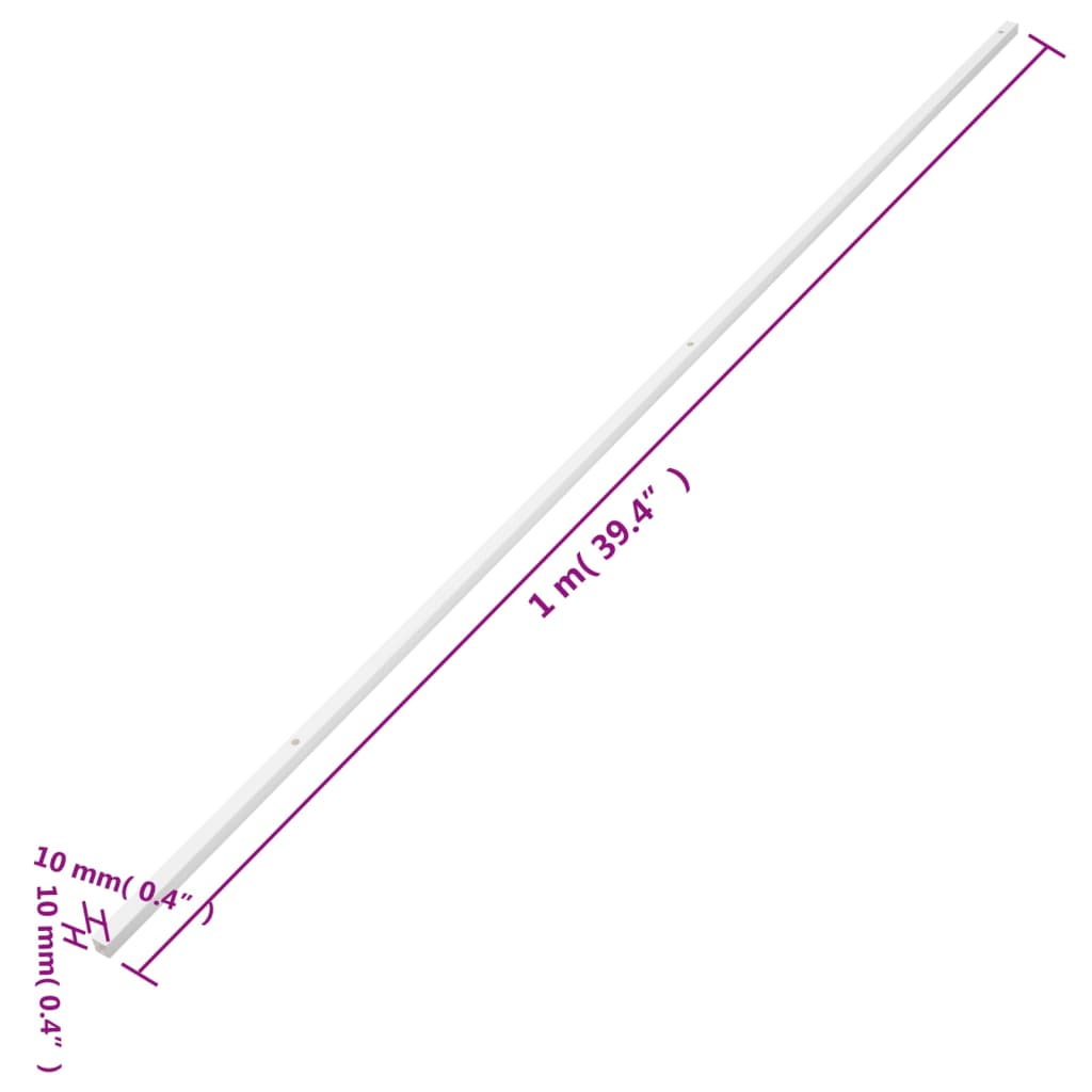 Cable Trunking 10x10 mm 10 m PVC