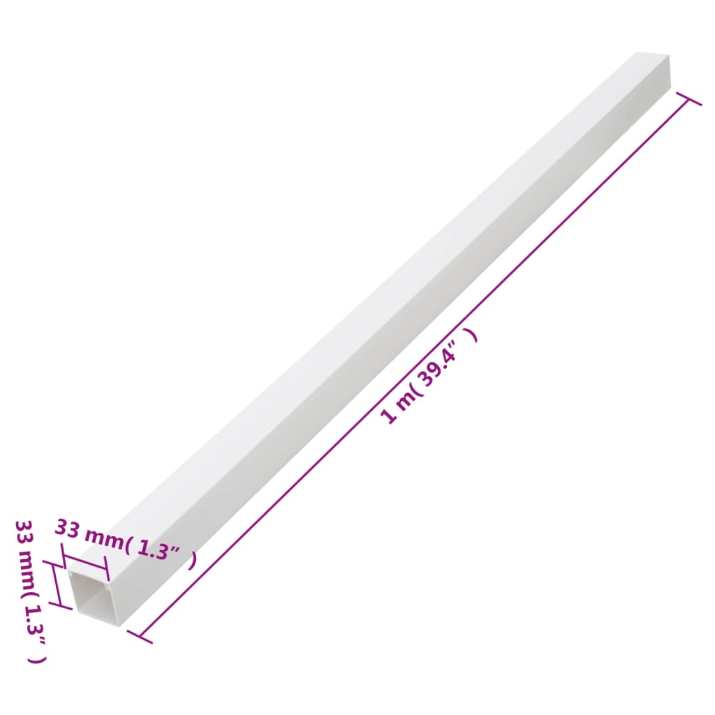 Cable Trunking 33x33 mm 10 m PVC