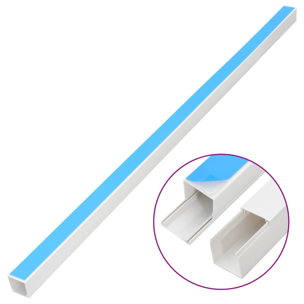 Cable Trunking Self-Adhesive 25x25 mm 10 m PVC