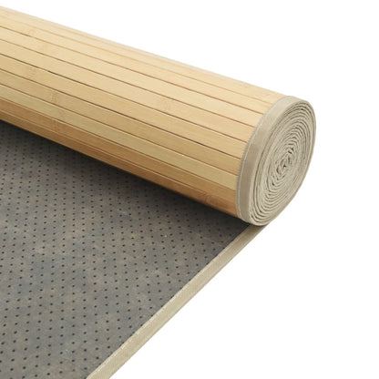 Rug Rectangular Light Natural60x1000 cm Bamboo