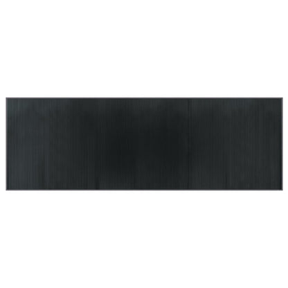 Rug Rectangular Grey100x300 cm Bamboo