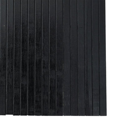 Room Divider Black 165x400 cm Bamboo