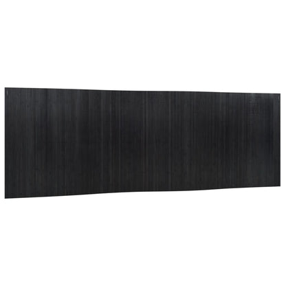 Room Divider Black 165x600 cm Bamboo