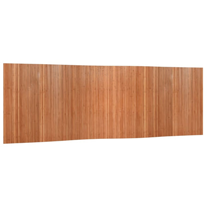 Room Divider Brown 165x600 cm Bamboo