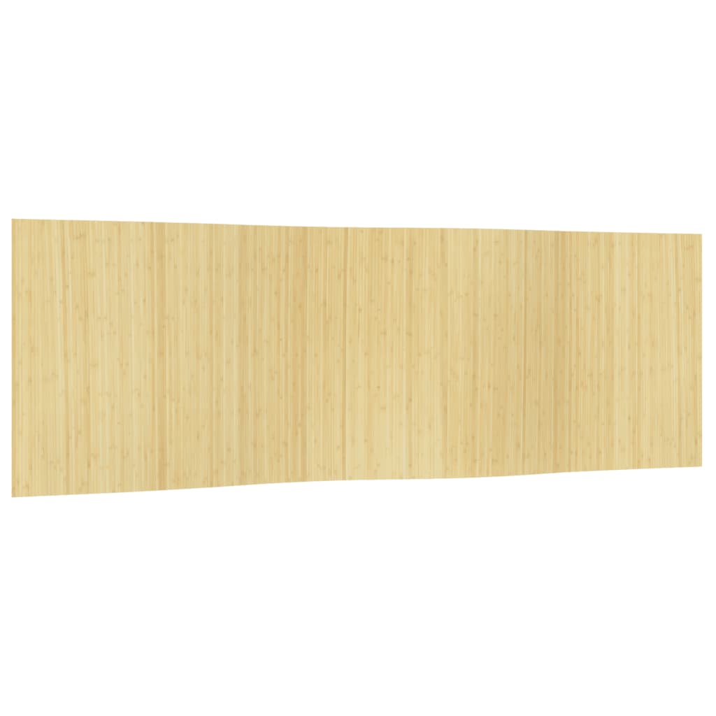 Room Divider Light Natural 165x600 cm Bamboo