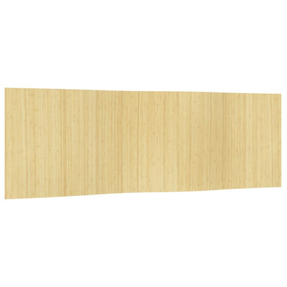 Room Divider Light Natural 165x600 cm Bamboo