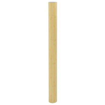 Room Divider Light Natural 165x600 cm Bamboo