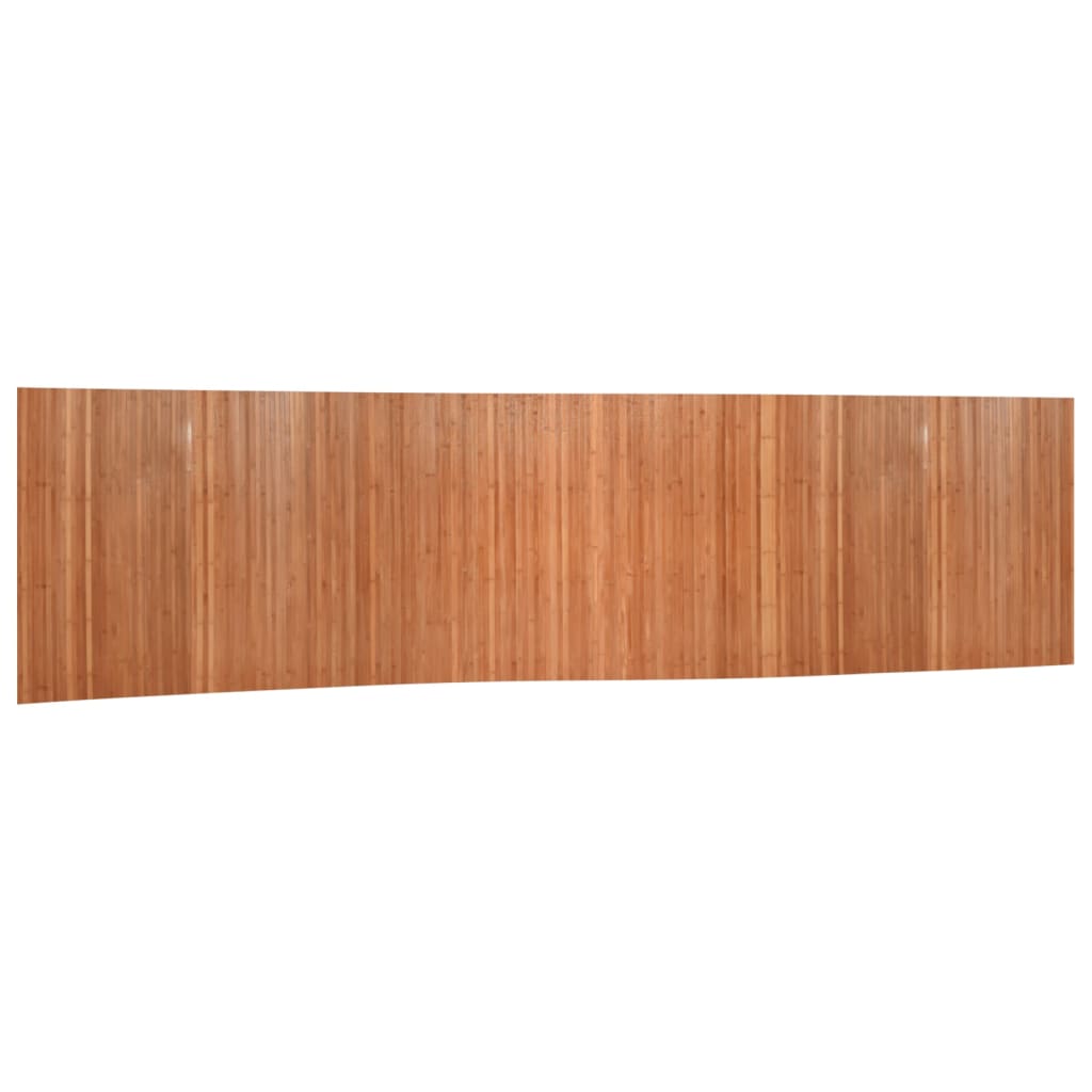 Room Divider Brown 165x800 cm Bamboo