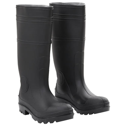 Rain Boots Black Size 38 PVC