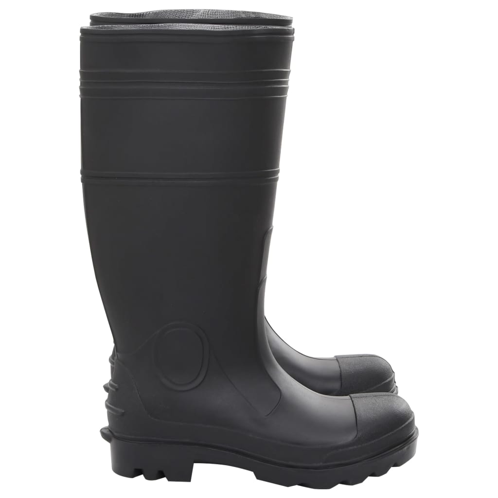 Rain Boots Black Size 38 PVC