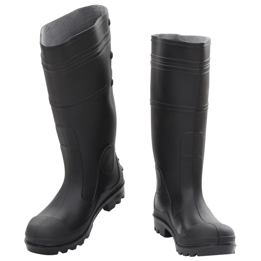 Rain Boots Black Size 39 PVC