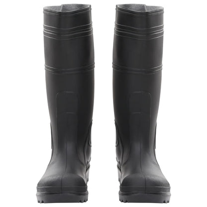 Rain Boots Black Size 39 PVC