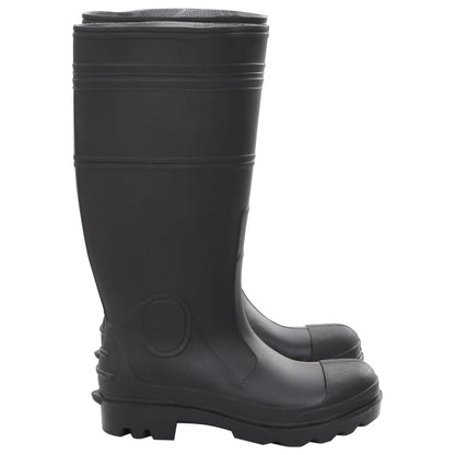 Rain Boots Black Size 39 PVC