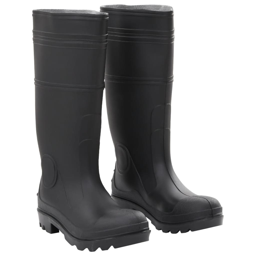 Rain Boots Black Size 40 PVC