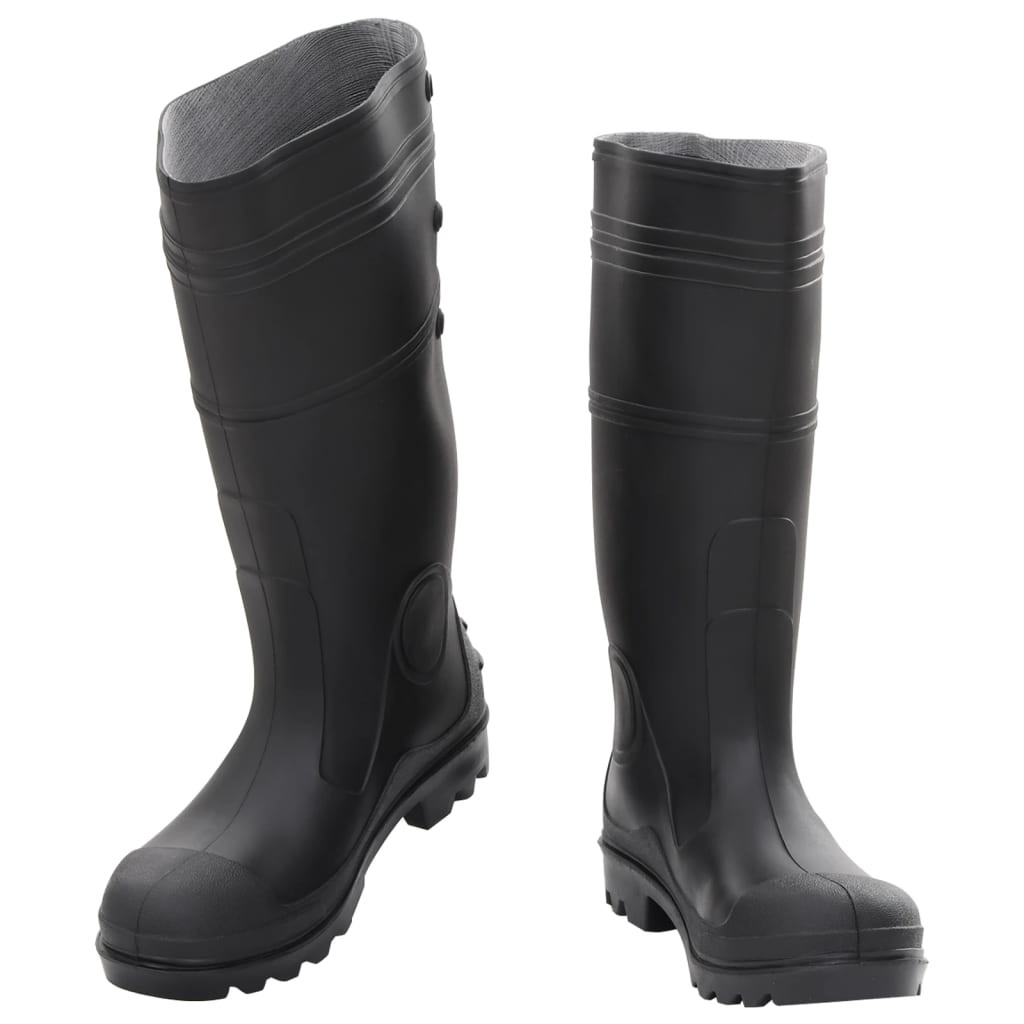 Rain Boots Black Size 40 PVC