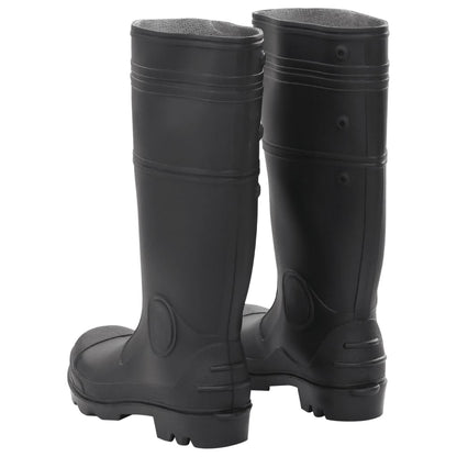 Rain Boots Black Size 40 PVC