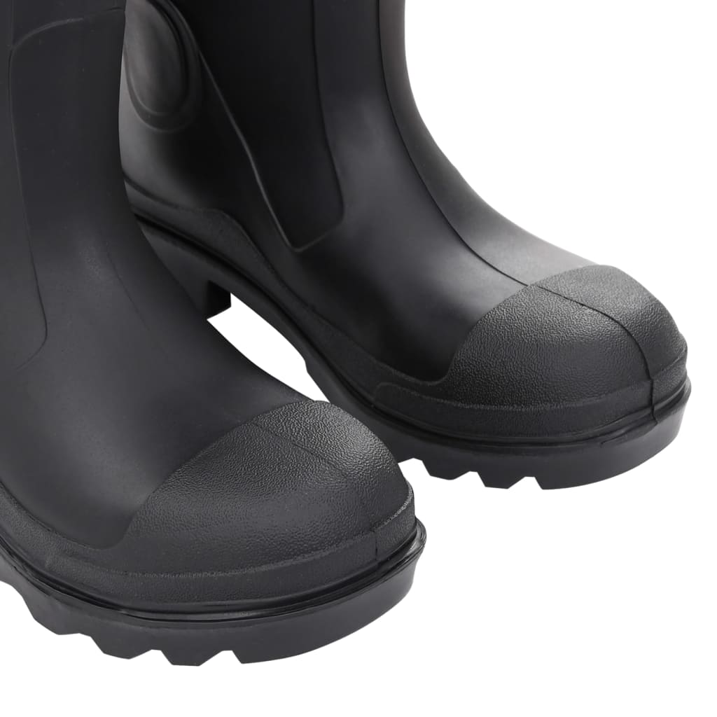 Rain Boots Black Size 40 PVC