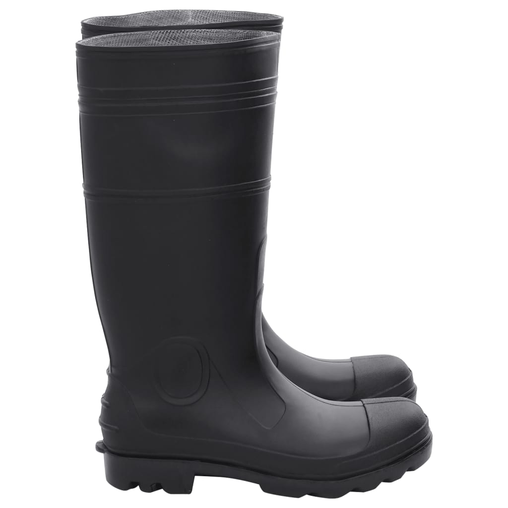 Rain Boots Black Size 41 PVC