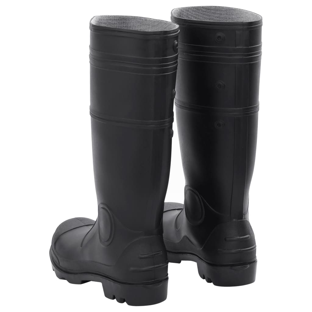 Rain Boots Black Size 41 PVC