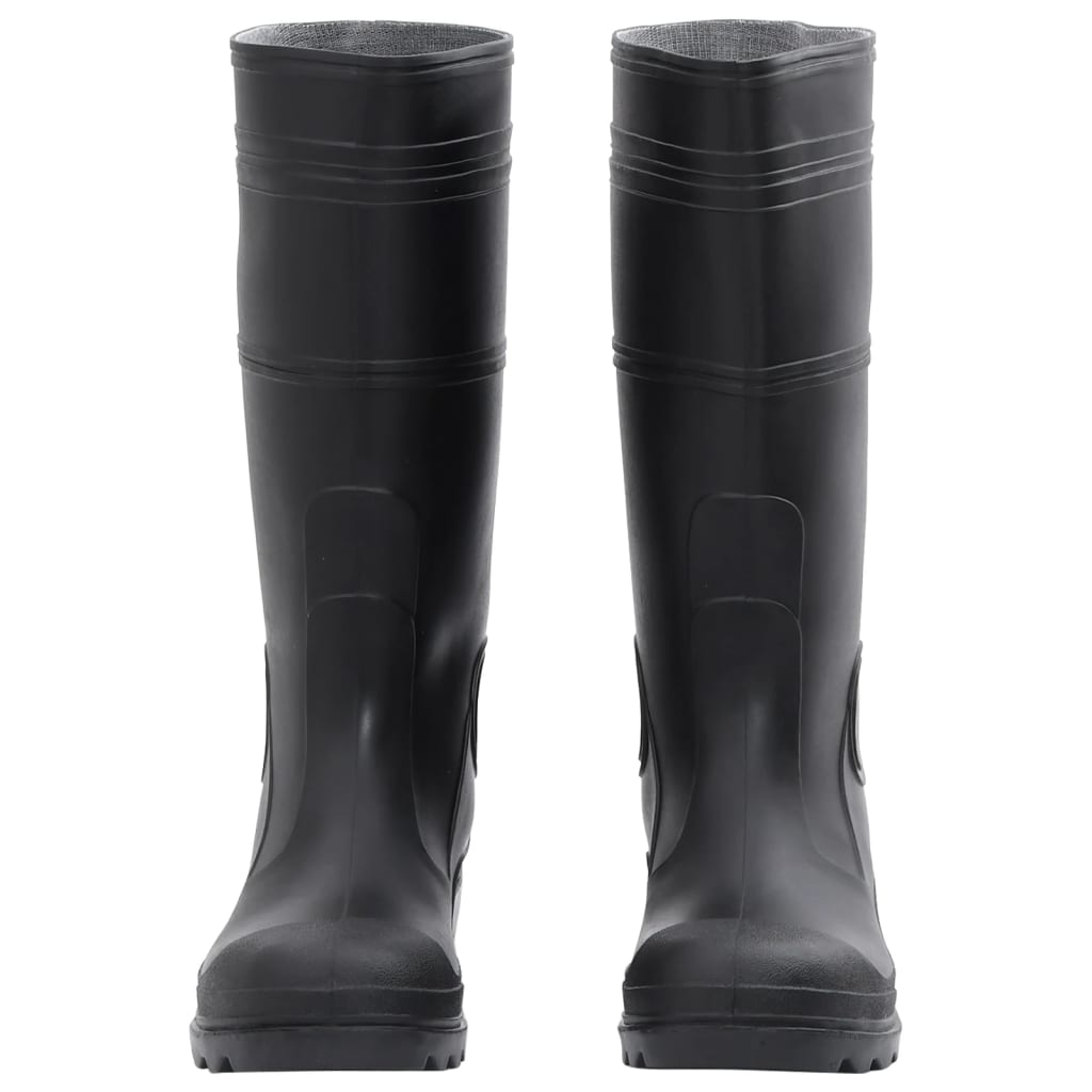 Rain Boots Black Size 42 PVC