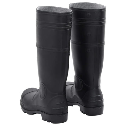 Rain Boots Black Size 42 PVC