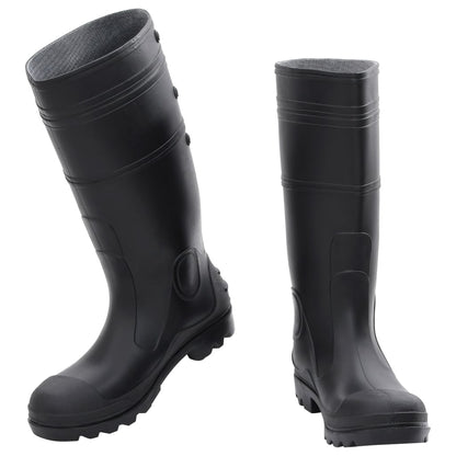 Rain Boots Black Size 43 PVC