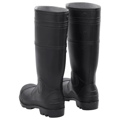 Rain Boots Black Size 43 PVC