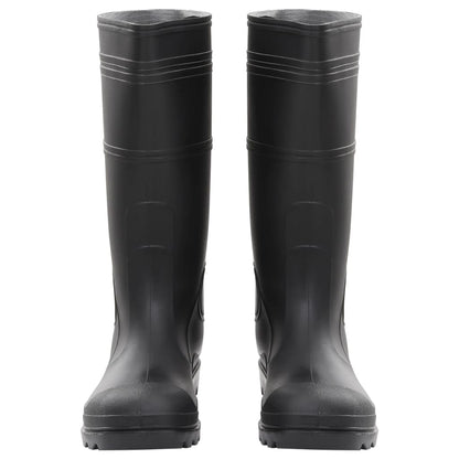 Rain Boots Black Size 44 PVC