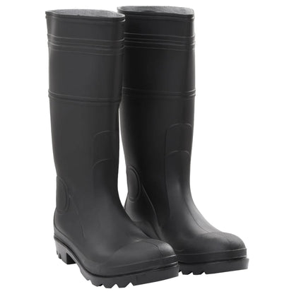 Rain Boots Black Size 46 PVC