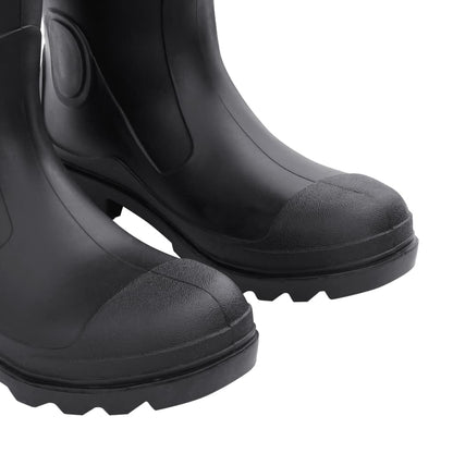 Rian Boots with Removable Socks Black Size 43 PVC