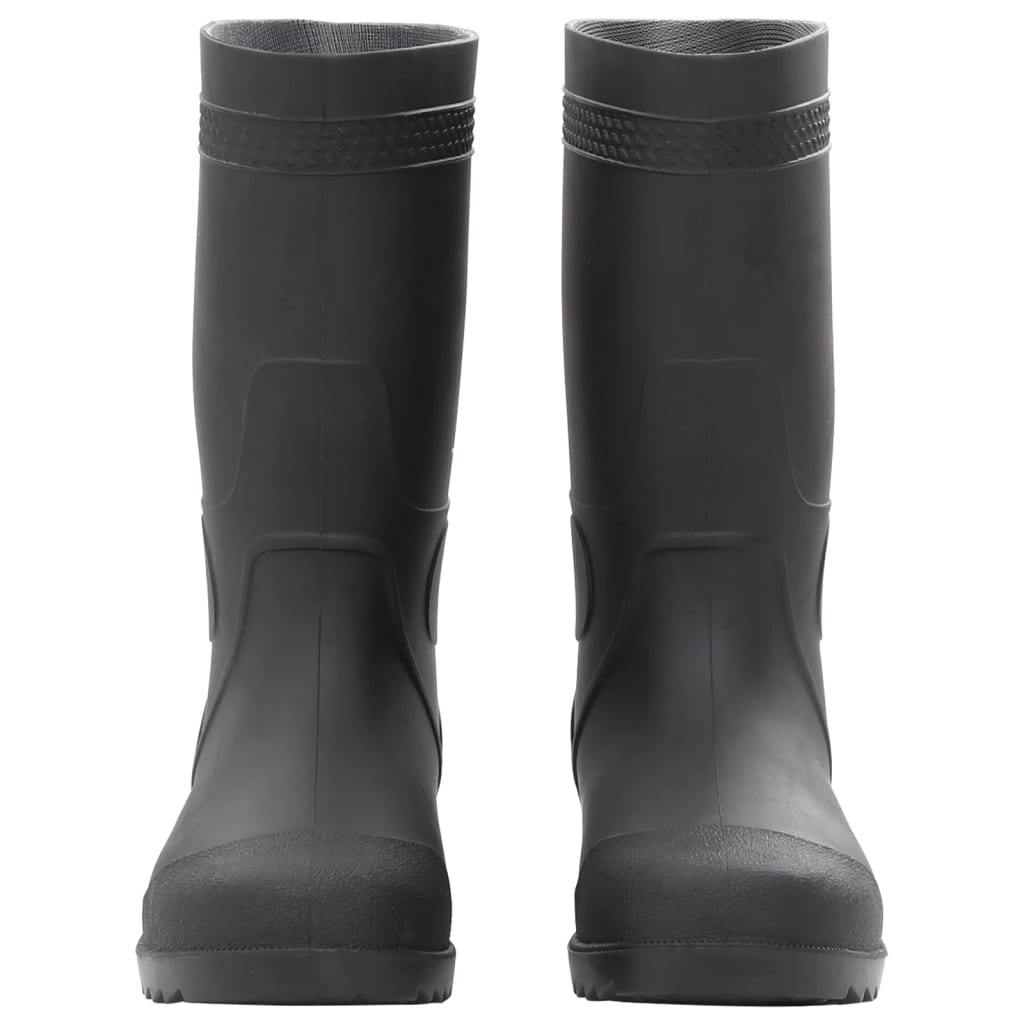 Rain Boots Black Size 39 PVC