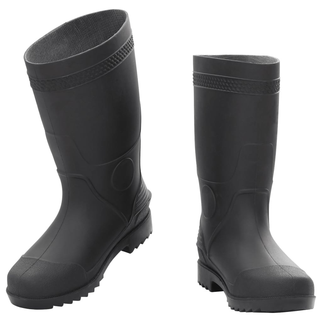 Rain Boots Black Size 40 PVC