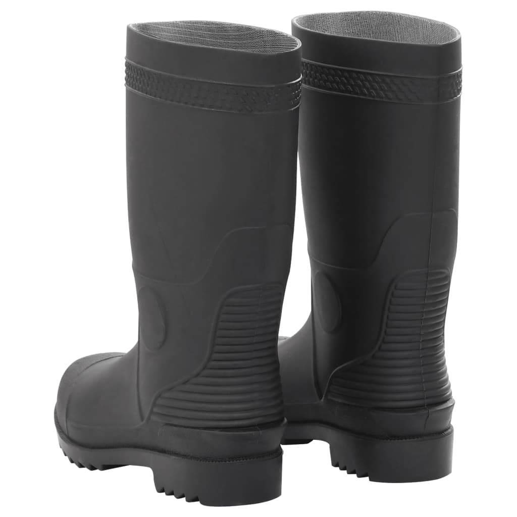 Rain Boots Black Size 40 PVC