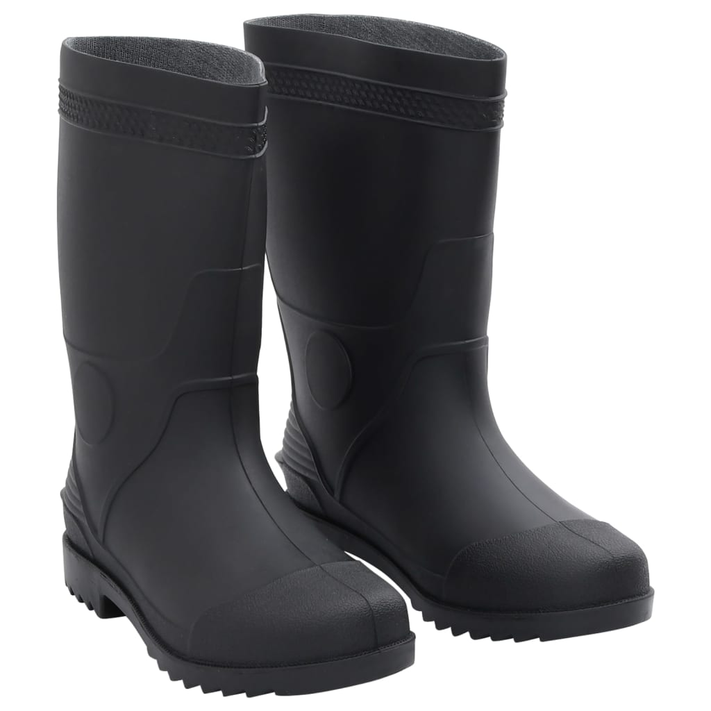 Rain Boots Black Size 41 PVC