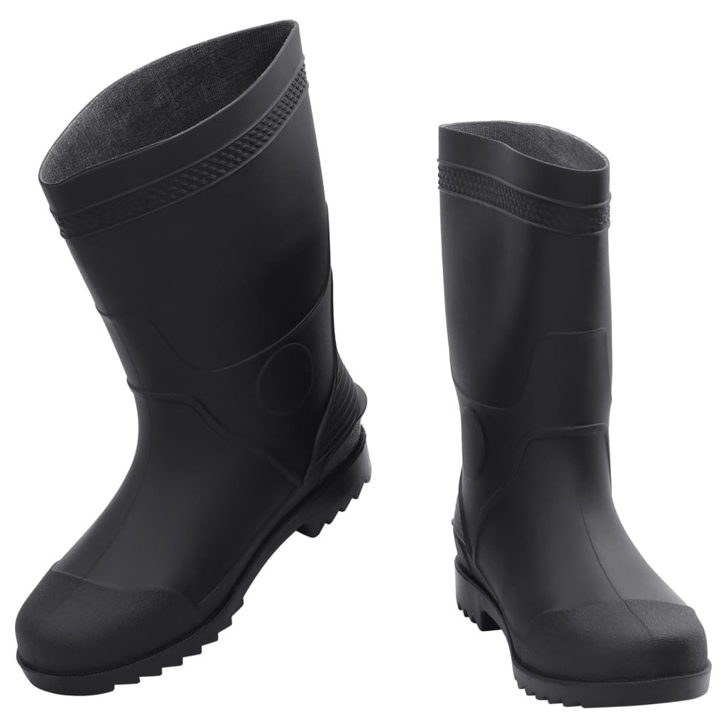 Rain Boots Black Size 41 PVC