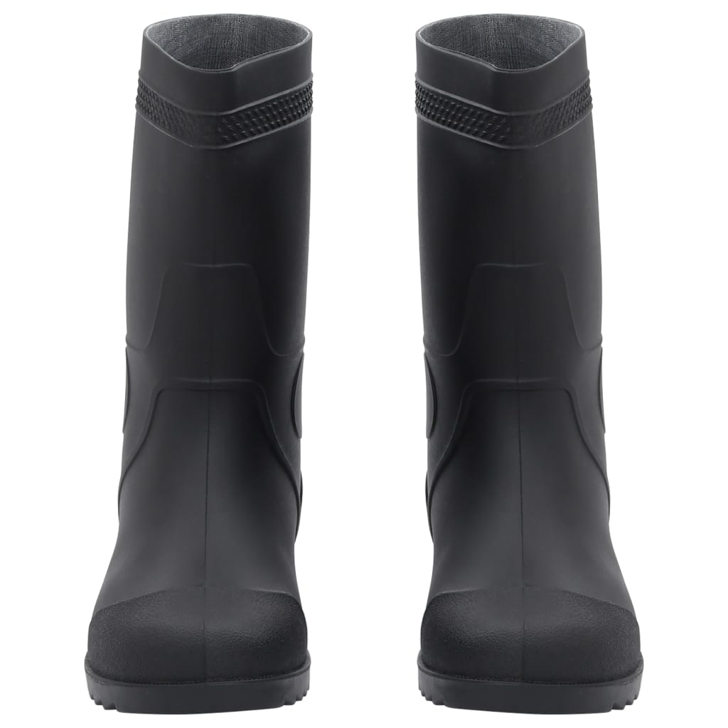 Rain Boots Black Size 41 PVC