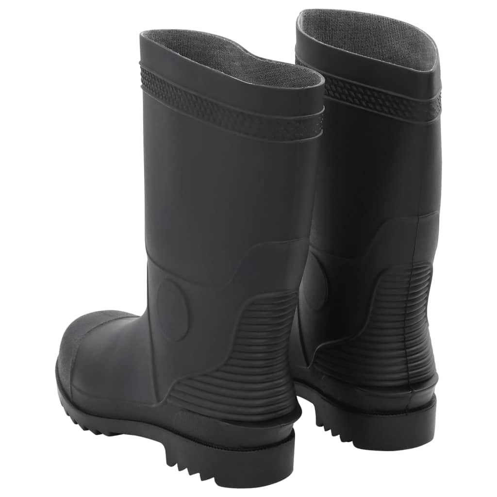 Rain Boots Black Size 41 PVC