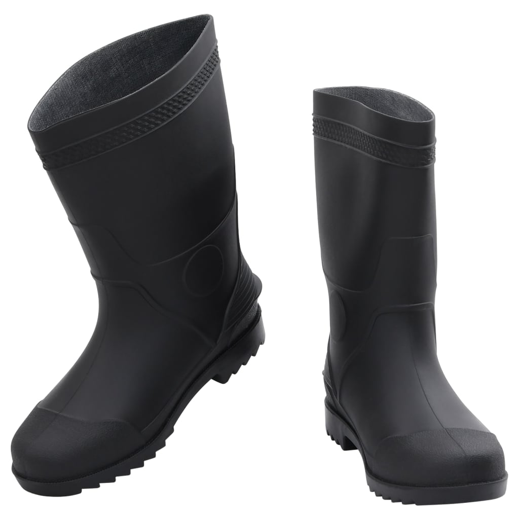 Rain Boots Black Size 42 PVC