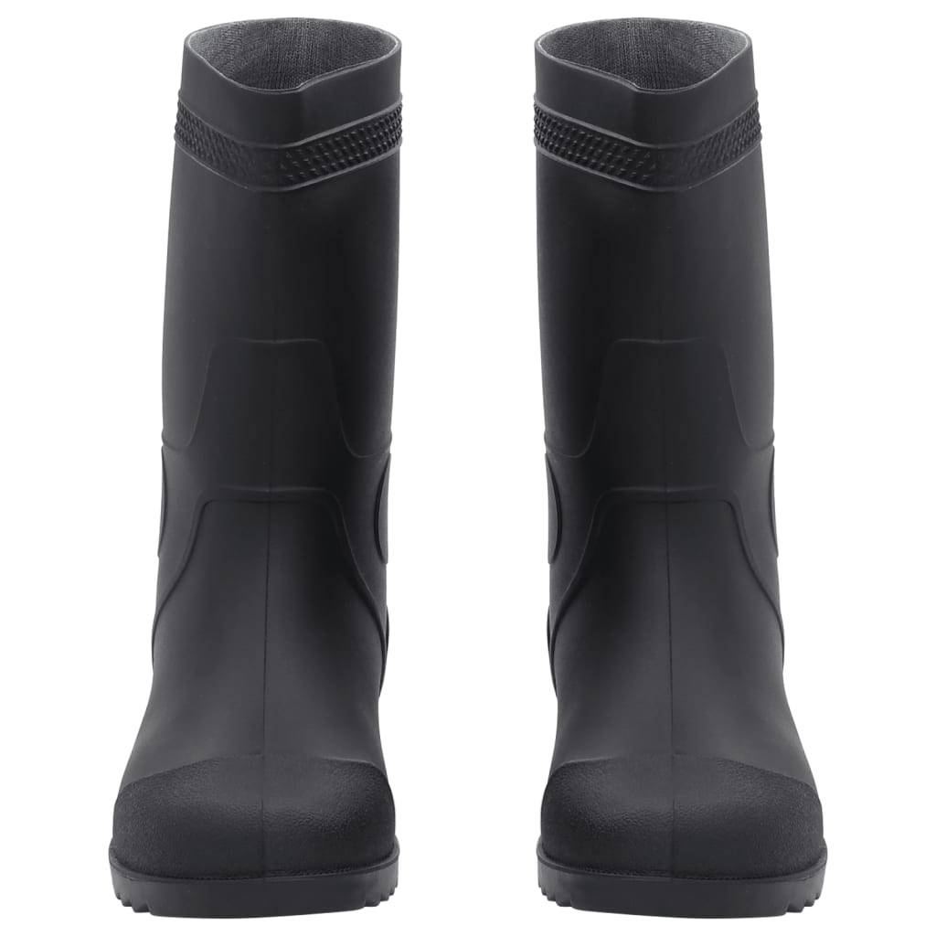 Rain Boots Black Size 42 PVC