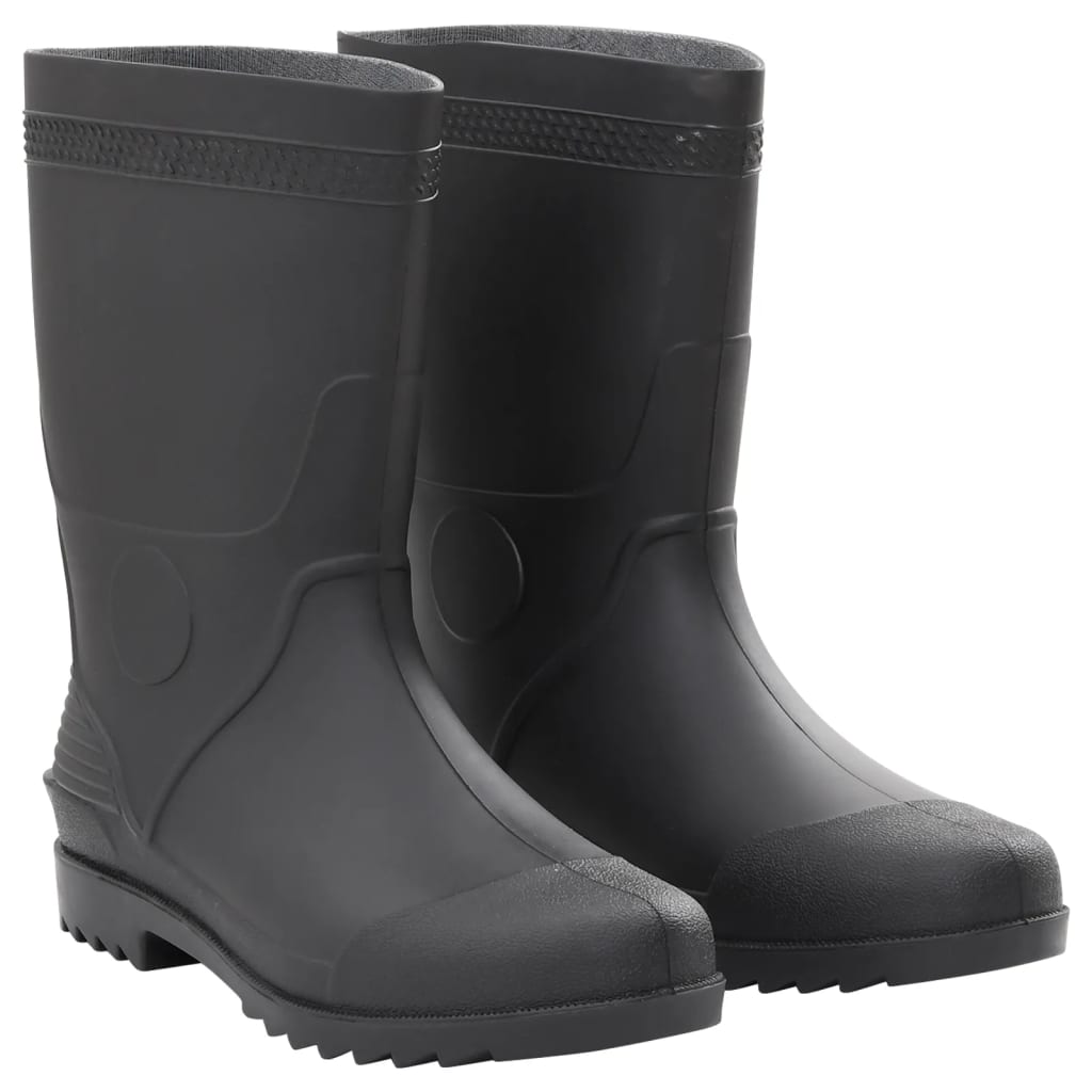 Rain Boots Black Size 44 PVC