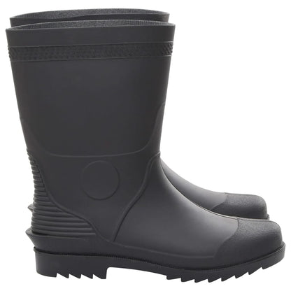 Rain Boots Black Size 46 PVC