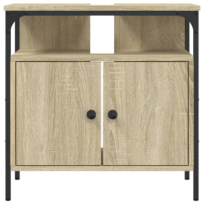 Bathroom Sink Cabinet Sonoma Oak 60x30x60 cm Engineered Wood