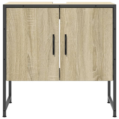 Bathroom Sink Cabinet Sonoma Oak 60x33x60 cm Engineered Wood